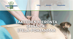 Desktop Screenshot of lakeudenhieronta.com